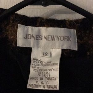 Jones of New York size 12 wool blend jacket